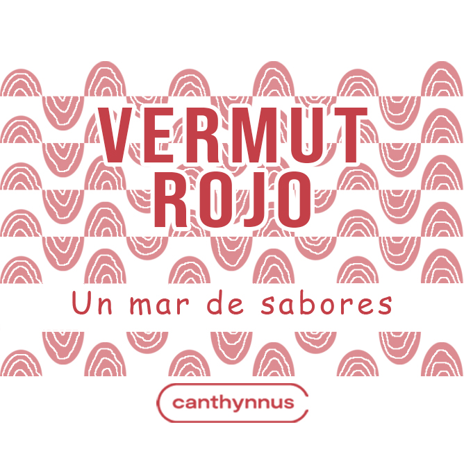 etiqueta vermut rojo