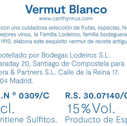 etiqueta vermut blanco imprenta